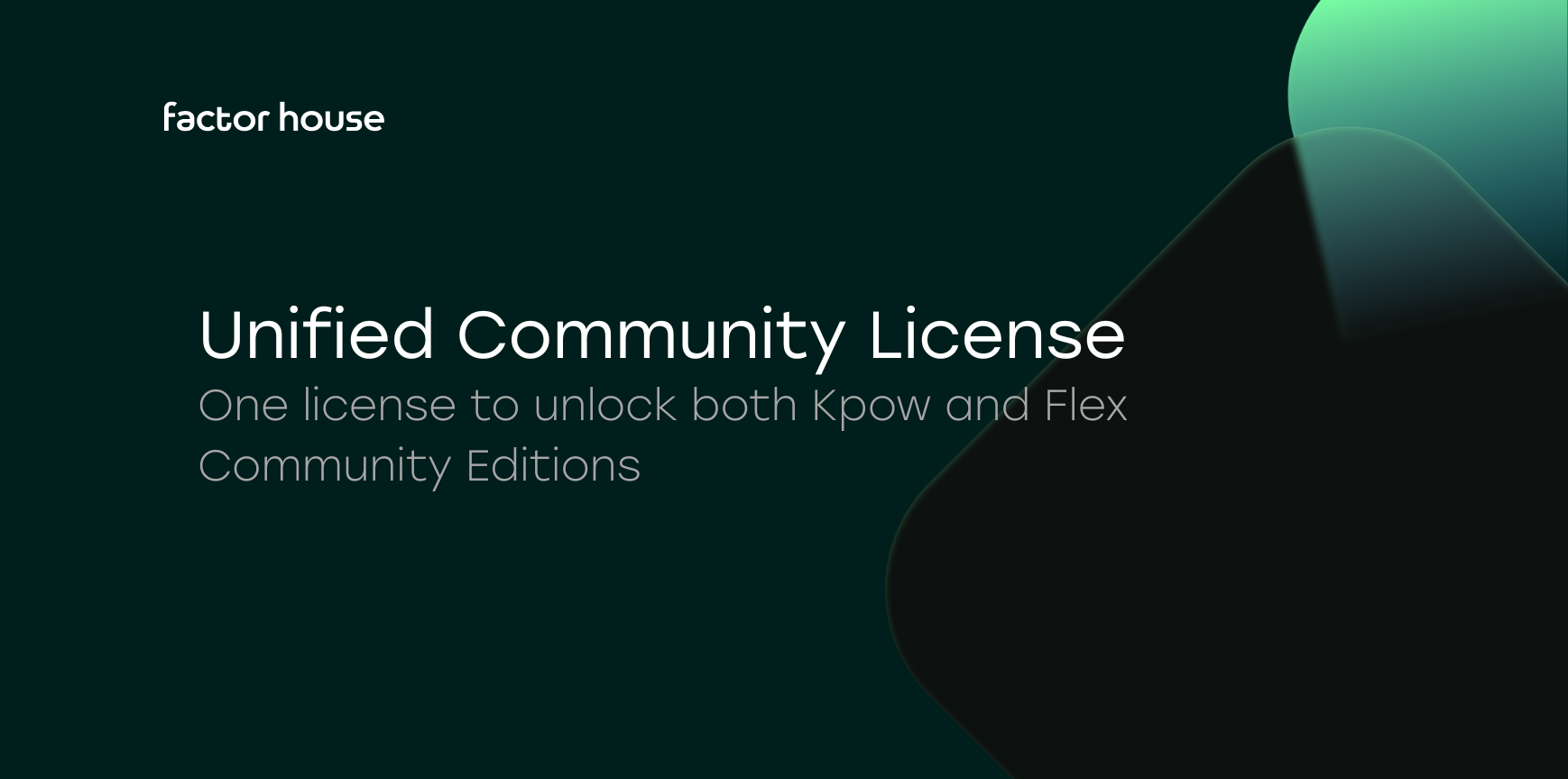 Unified community license for Kpow and Flex