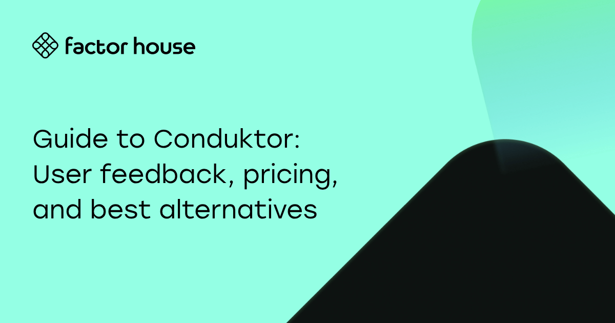 Conduktor: pricing and alternatives