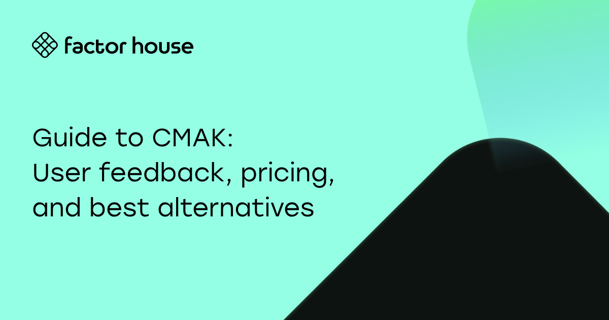 CMAK: pricing and alternatives